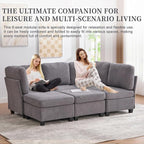 113" Modular Sectional Sofa Couch - Image 7