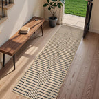 Lahome Easy Jute Washable Runner Rug, 2x8 Farmhouse Kitchen Runner Rug | Non - Image 2