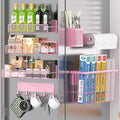 DTUQYX Magnetic Spice Rack for Refrigerator, 7 Pack Metal Magnetic Shelf by DTUQYX