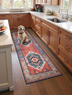SERISSA 2x5 Washable Non Slip Boho Runner Rug by SERISSAHomeDecorCollection