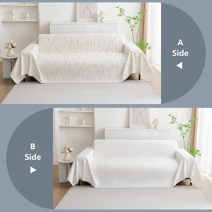 MYSKY HOME Couch Cover for Dogs, Sectional Couch Cover - Image 6