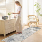 UERMEI 2x6 Washable Runner Rug for Hallway, Non Slip Low Pile Kitchen Carpet - Image 5