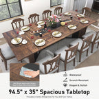 Hlivelood 94Inch Large Dining Table - Image 5