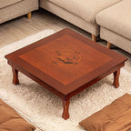 SH-tables Folding Table, Korean Solid Wood Square Dining Table/Study - Image 2