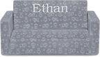 Serta Perfect Sleeper Personalized Extra Wide Convertible Sofa to Lounger - Image 13