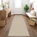 KOZYFLY Runners for Hallways 2x7 ft Washable Kitchen Runner Non Slip Rubber by KOZYFLY