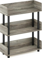 Furinno TURN-N-TUBE Display Shelf, 3-Tier Storage Shelves - Image 5