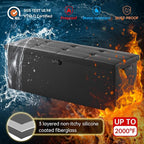 ENGPOW Storage Ottoman, Fireproof Folding Bench - Image 8