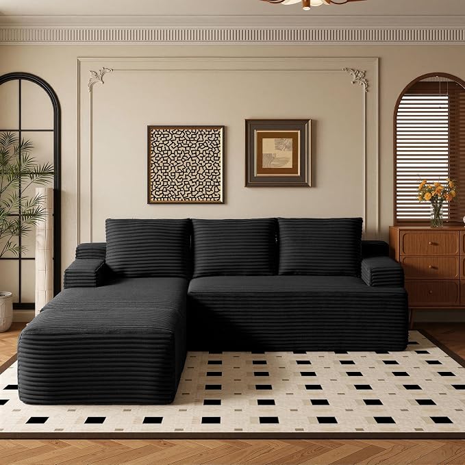 96" Sectional Couches for Living Room Cloud Couch Sofa - Image 8