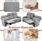HAOMARKETS 3-Piece Power Recliner Sofa Set - Image 7
