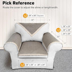 Couch Arm Covers, Couch Covers, Non-Slip Lace Armrest Covers, Headrest/Backrest - Image 2