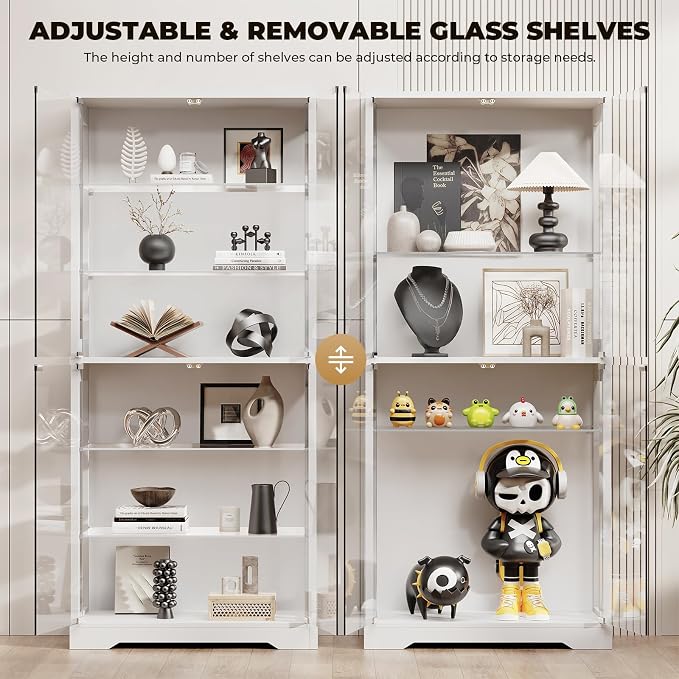 BROTTAR 6-Tier 71" Display Cabinet - Image 4