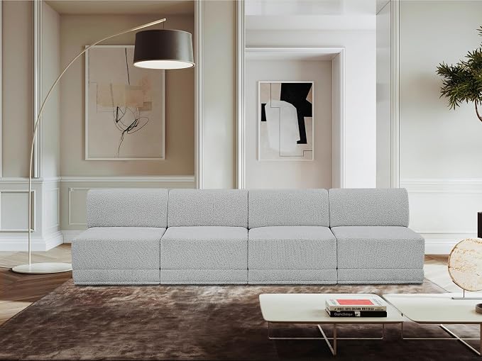 Meridian Furniture 118Grey-S120 Ollie Collection Modern | Contemporary Modular - Image 2