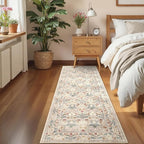 GarveeHome Washable Runner Rug 2x6, Non Slip Floral Kitchen Runner - Image 7
