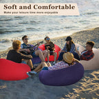 Realspring Inflatable Bean Bag Chairs Outdoor Blow up Camping Chairs Inflatable - Image 6