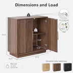 FORTUNETEC Sideboard Buffet Cabinet - Image 2