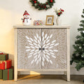 2-Door Carved Modern Storage Cabinet by mixtavie