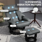 HOMCOM Massage Recliner Chair - Image 4