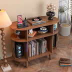 LUVIOHOME Large Round Record Player Stand - Image 5