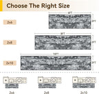 RELEANY Washable Runner 2'x6' Abstract Area Rug - Image 2
