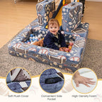 Cvortll Modular Kids Play Couch, Glow in Dark Kids Sofa, Child Sectional Sofa - Image 8