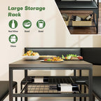 Concho Kitchen Breakfast Nook Table Set - Image 5