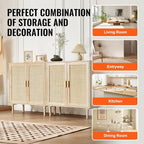 VEVOR Rattan Buffet Cabinet - Image 8