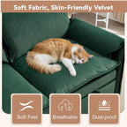 63" Convertible Sleeper Loveseat Sofa Bed, Pull Out Couch Bed - Image 7