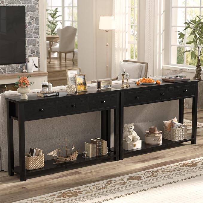 Homieasy Farmhouse Console Table - Image 4
