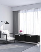 Metal Low Board Storage Cabinet - Image 7