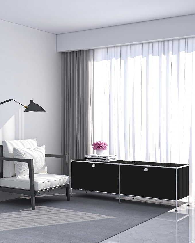 Metal Low Board Storage Cabinet - Image 7