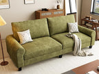 EASE MOOSE 70.6" Modern Deep Seat Loveseat Couch, Soft Chenille Sofa - Image 3