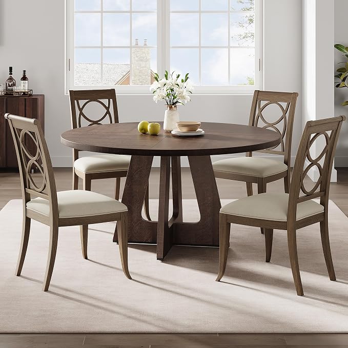 GAOMON 47 Inch Round Dining Table by GAOMON