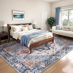SERISSA 6x9 Washable Non Slip Boho Area Rug - Image 2