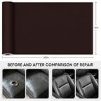 Leather Repair Tape, 16 x60 Inches Self Adhesive Leather Repair Patch，Leather - Image 2
