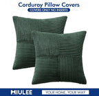 MIULEE Army Green Decorative Throw Pillow Covers - Image 6
