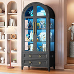 Vlsrka 71" Arched Display Cabinet - Image 3