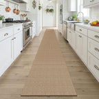KOZYFLY Boho 2x18 Runners Rugs for Hallway, Extra Long Washable Runner Rug - Image 2