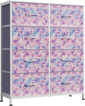 WLIVE Fabric Dresser for Bedroom, Tall Dresser by WLIVE