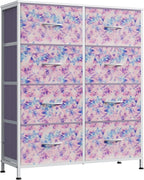 WLIVE Fabric Dresser for Bedroom, Tall Dresser by WLIVE