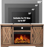 AMERLIFE 59" Fireplace TV Stand - Image 4