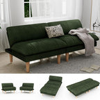 Ribilake 69" Futon Sofa Bed, 4 in 1 Multi-Function Couch Sleeper by RIBILAKE