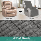 Foxdecor Recliner Chair Covers, Recliner Cover Non-Slip Chair Covers, Washable - Image 4