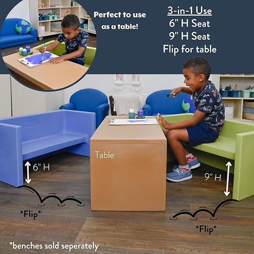 Children's Factory 3-in-1 Adapta-Benches - Image 7