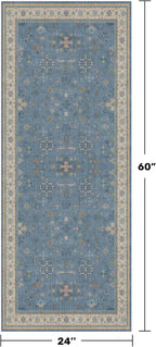 Boho 2x5 Kitchen Rugs Non Slip - Image 2