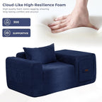 MAXYOYO Folding Sofa Couch, Convertible Floor Sofa - Image 7