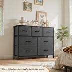 Sweetcrispy 7 Drawer Dresser - Image 7