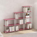 Furinno Turn-N-Tube Book Shelf, 3-Tier Bookshelf, Bookcase - Image 2