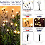 TONULAX Solar Garden Lights 8 Pack - Image 3