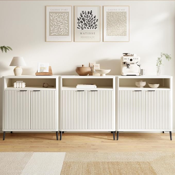 Fatmok Fluted Buffet Cabinet - Image 6